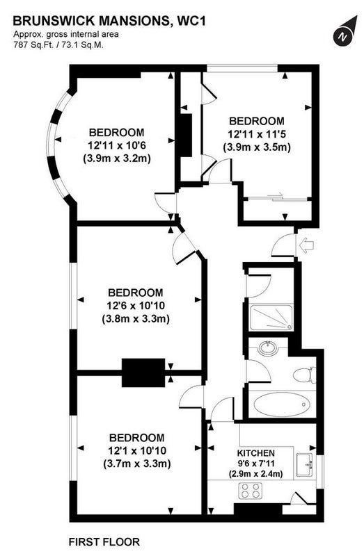 Photo 1: Flat's plan