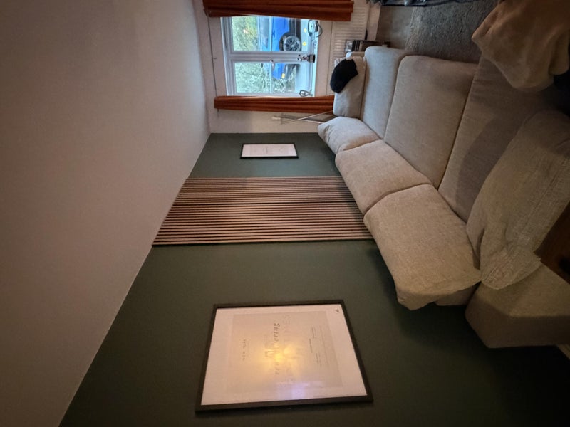 Photo 1: Lounge, don’t know why it’s loaded this way 😂