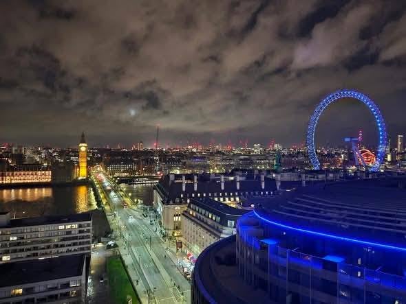 Photo 1: Night view from the rooftop