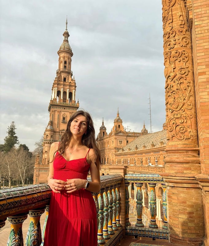 Photo 1: me on my recent trip to Seville 