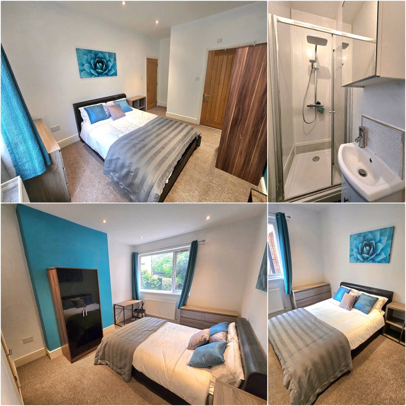 Photo 1: The available room is pictured, a fully furnished rear facing double with en-suite.
