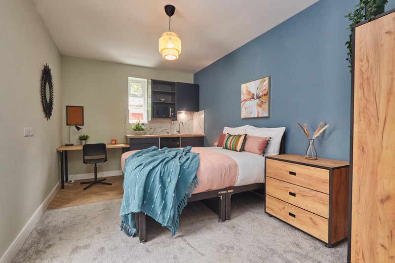 Photo 1: Room 3 with kitchenette and en-suite