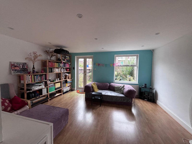 Photo 1: Living room from kitchen