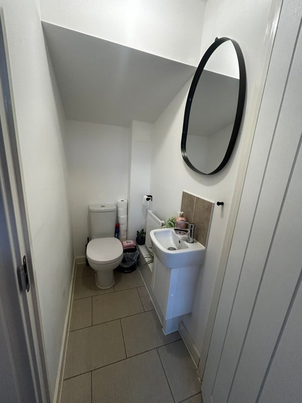 Photo 1: Downstairs bathroom