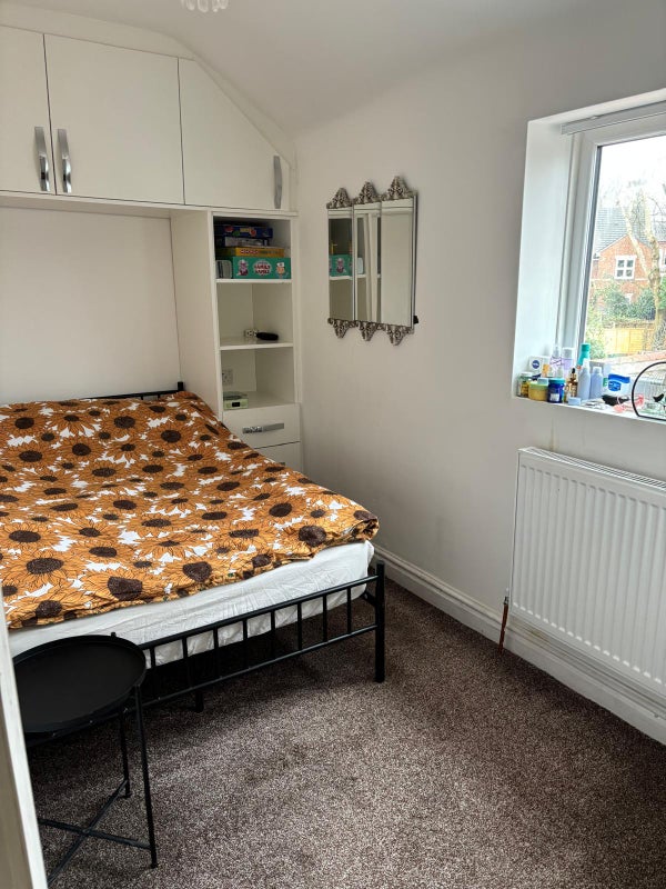 Photo 1: desk + chair will be provided at the foot of the bed