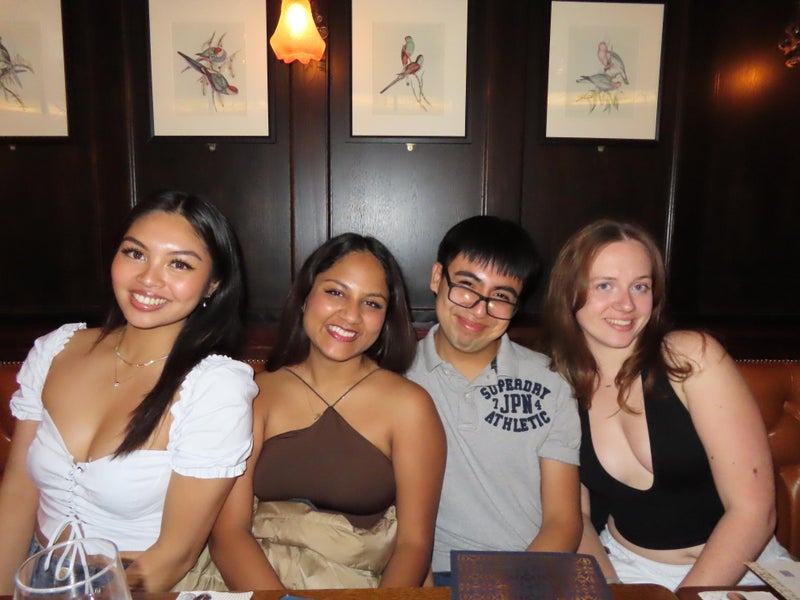 Photo 1: Me and Neha in the middle :)