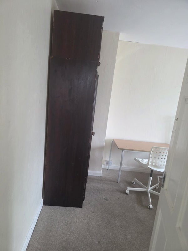 Photo 1: desk and chair provided