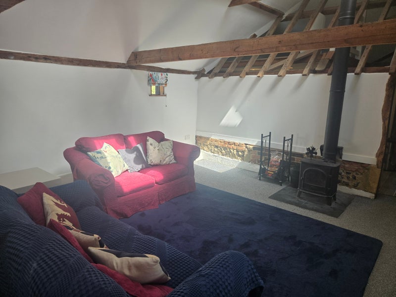 Photo 1: Wood burner
