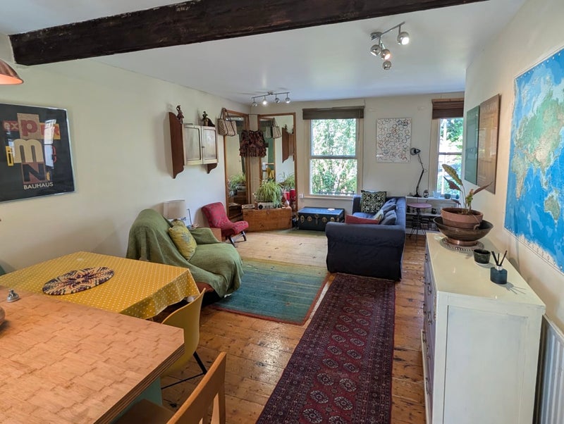Photo 1: shared living room