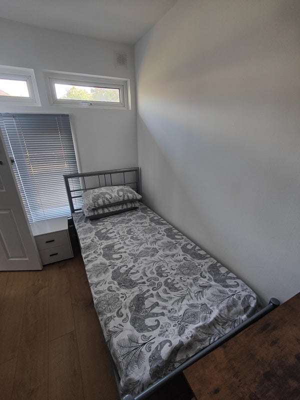 Photo 1: Single Bed + Bedside Table +Fold Away Desk