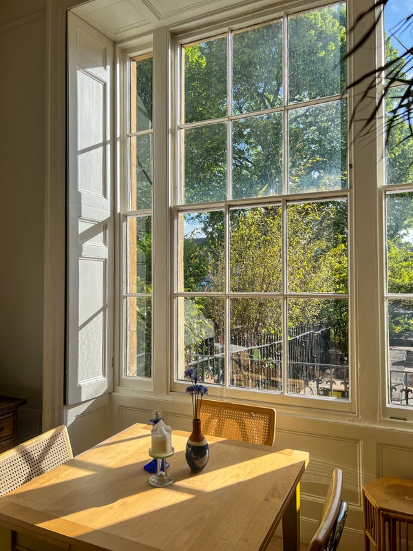 Photo 1: Double height window in living room is stunning!
