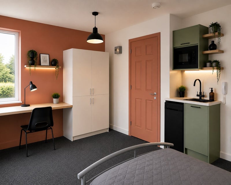 Ensuite Room with Kitchenette in City Centre, Norwich
