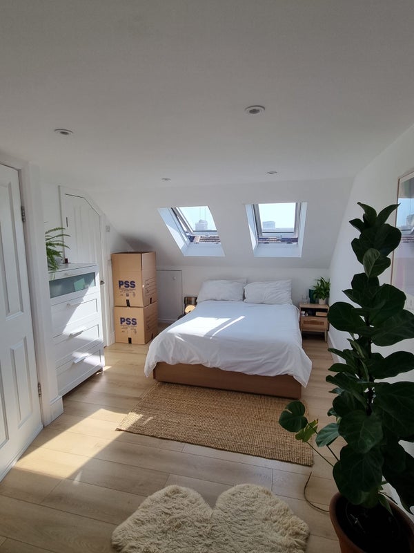 Photo 1: bed- living room 1
