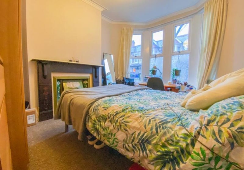 Photo 1: One of the bedrooms, I am not sure whether this or another one of the two would be your bedroom.