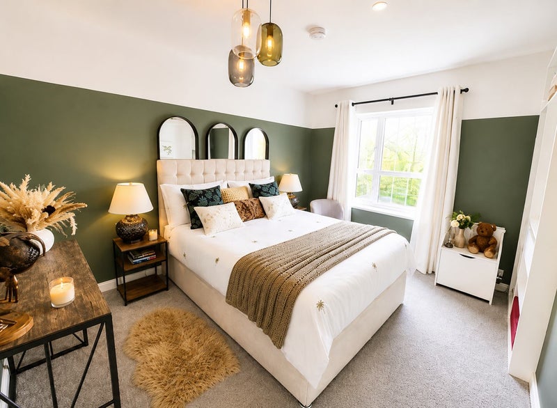 Premium King Room -New Build Flat -Patio - Parking - More