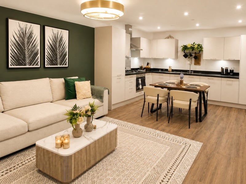 Premium King Room -New Build Flat -Patio - Parking - View 3