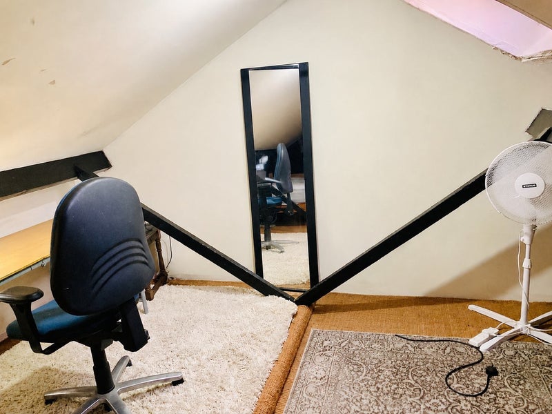 Photo 1: View of main room, the double bed is in an alcove