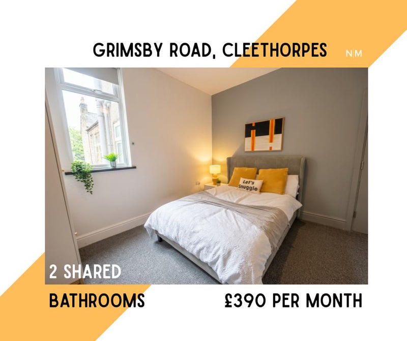 Furnished Room on Grimsby Road, Cleethorpes ð, Cleethorpes