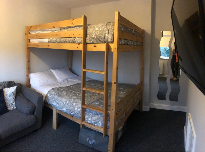 Photo 1: Room when used as airbnb. Now has standard double bed