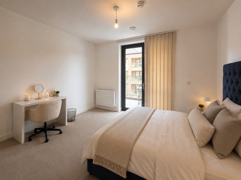 Photo 1: Available room - double doors onto balcony