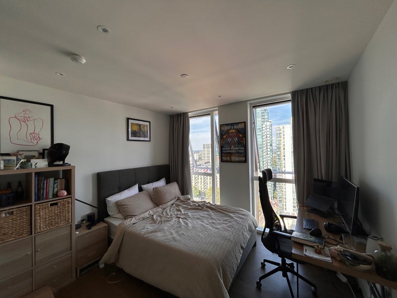 Photo 1: Bedroom: main area and included king bed