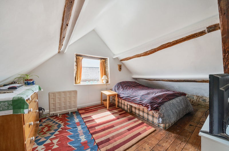 Photo 1: Spacious attic room great light