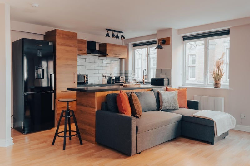 Photo 1: Open Plan Living Room