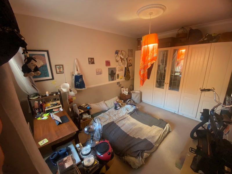 Photo 1: The room in question (with all of my lovely stuff in it)