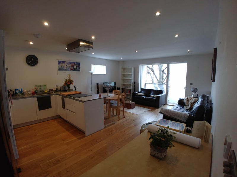 Photo 1: Large, light, modern living space