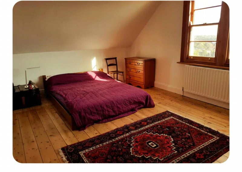 Photo 1: Back attic room large with views