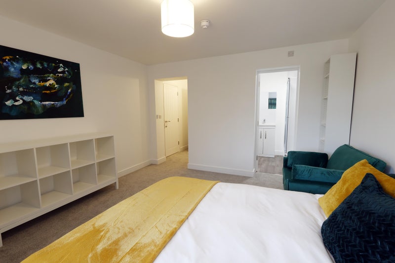 Photo 1: Bedroom with working space