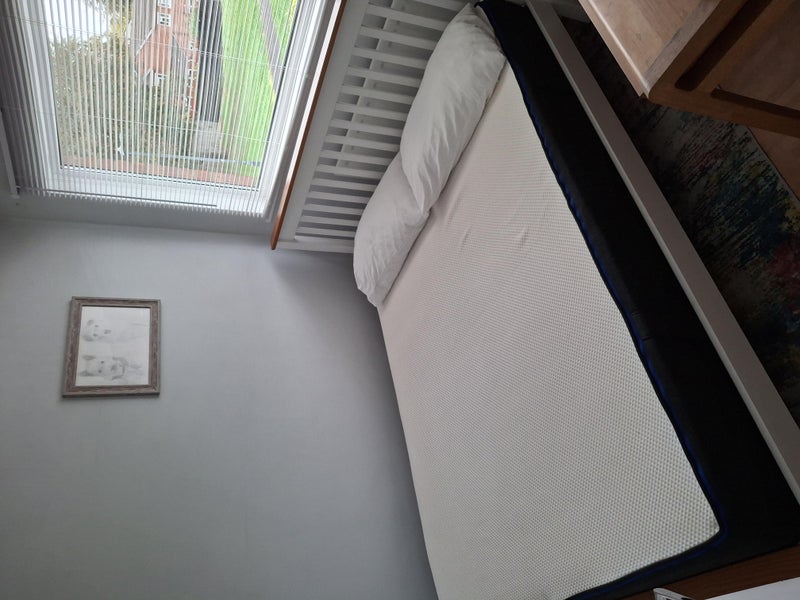 Photo 1: King size bed. Brand new mattress