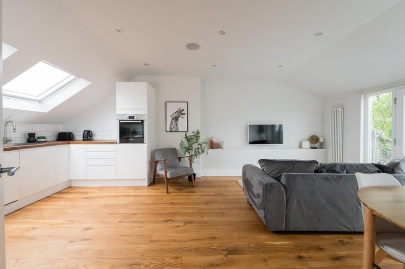 Photo 1: Open plan living room