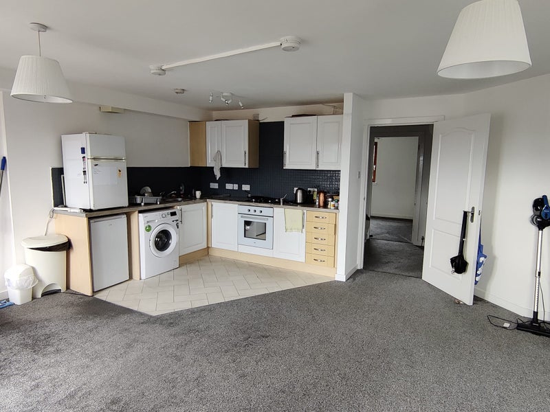 Photo 1: Kitchen + Living Room