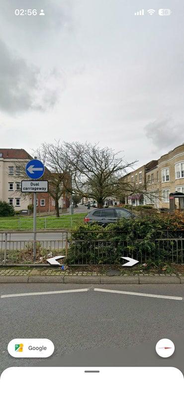 Photo 1: Road from the town centre