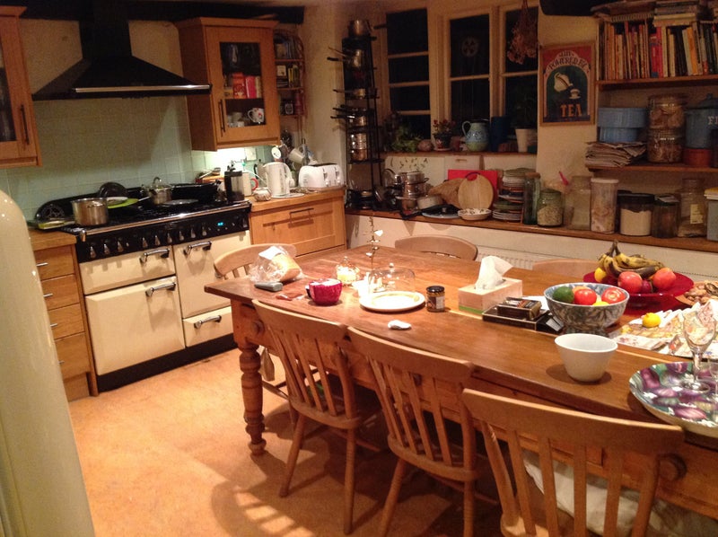 Photo 1: Kitchen with large table