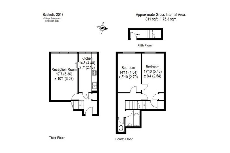 Spacious Split Level 2 Bedroom Flat In Battersea Spareroom
