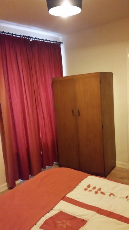 Photo 1: the bedroom, with double divan bed (4 drawers) wardrobe and 5 other drawers