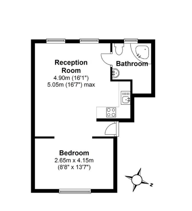 'Studio flat Scandinavian Style' Room to Rent from SpareRoom