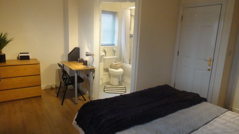 Photo 1: Bedroom with desk & chair