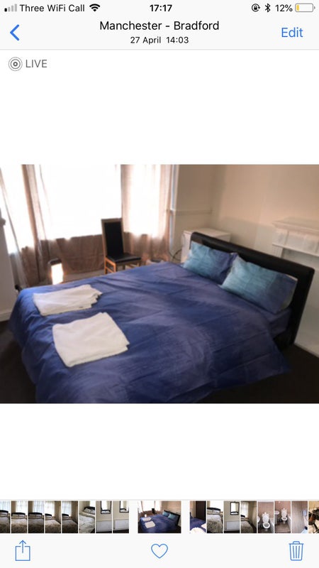 Photo 1: Double bedroom with bills incl.