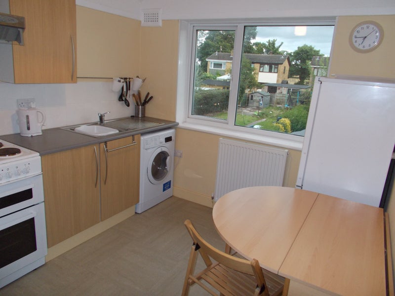 Photo 1: Kitchen diner now has vertical blinds