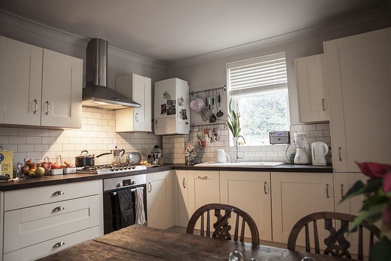 Photo 1: Kitchen diner with large table