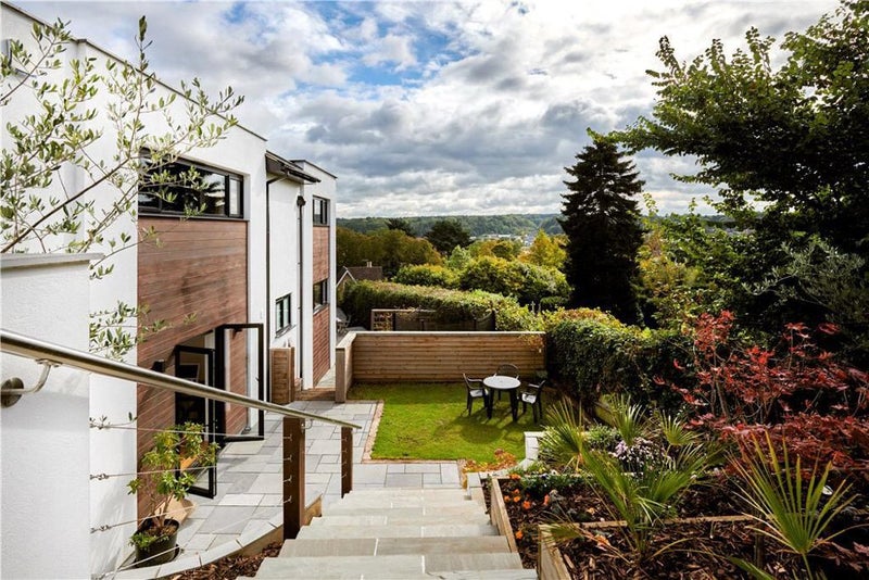Photo 1: Dramatic views over the Surrey Hills from your private garden