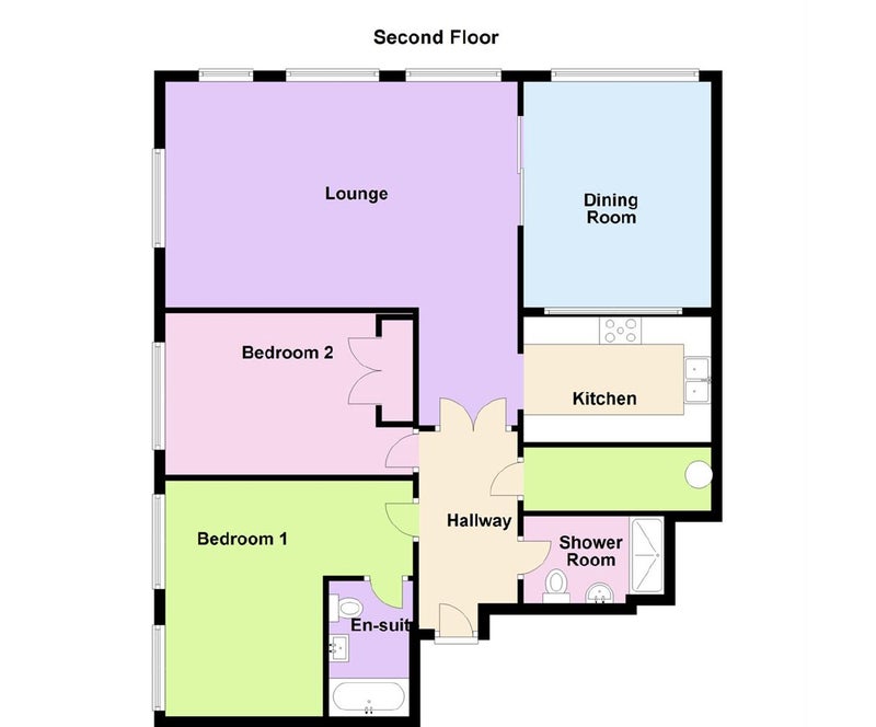 'Double room in stunning NQ apartment' Room to Rent from SpareRoom