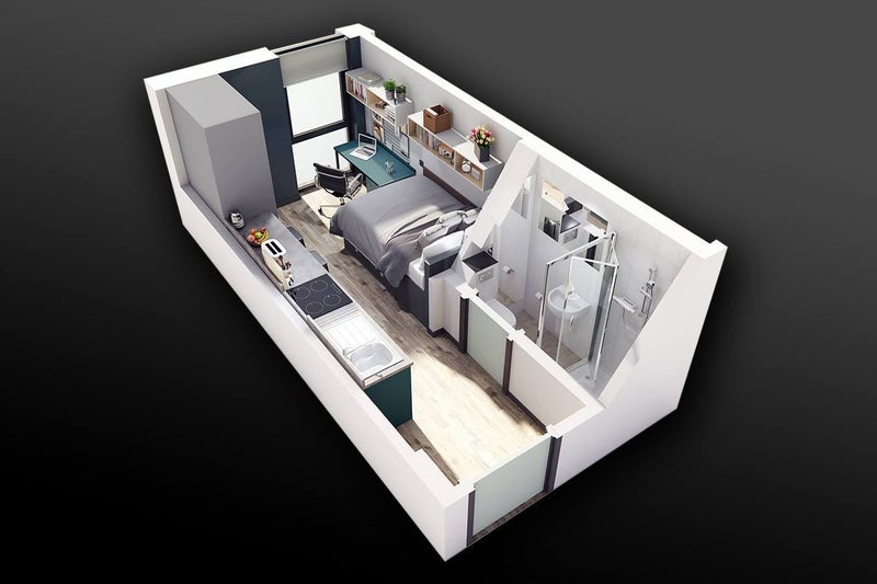 'Zenith Studio Flat *Available Now*' Room to Rent from SpareRoom