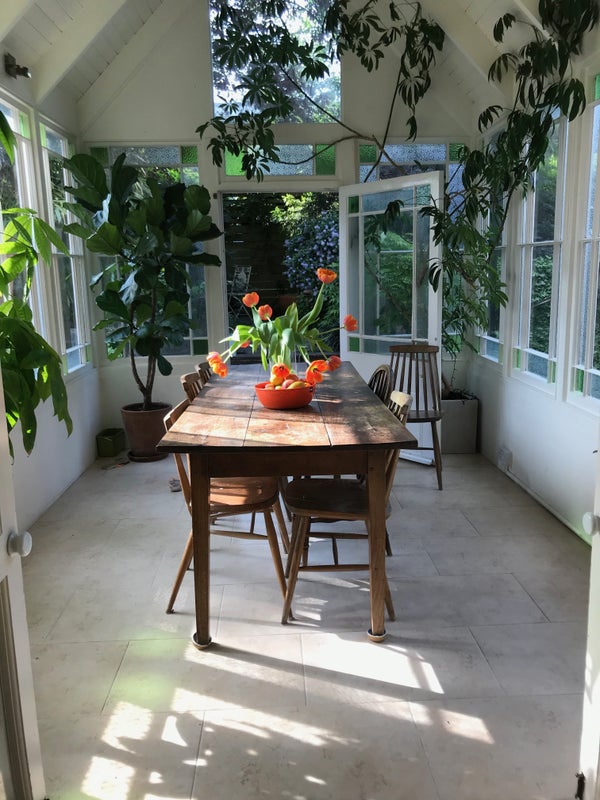 Photo 1: the dining / garden room