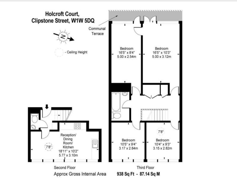  Dbl Room In W1 2nd Room Optional Room To Rent From SpareRoom