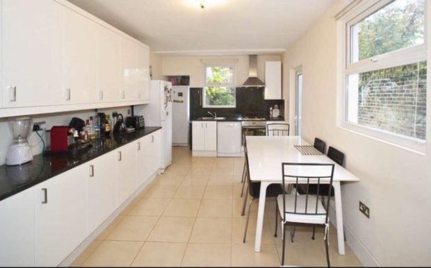 Photo 1: Large eat in kitchen