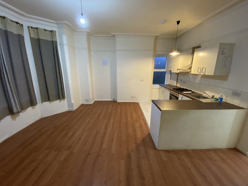 Photo 1: Open plan lounge/ kitchen area